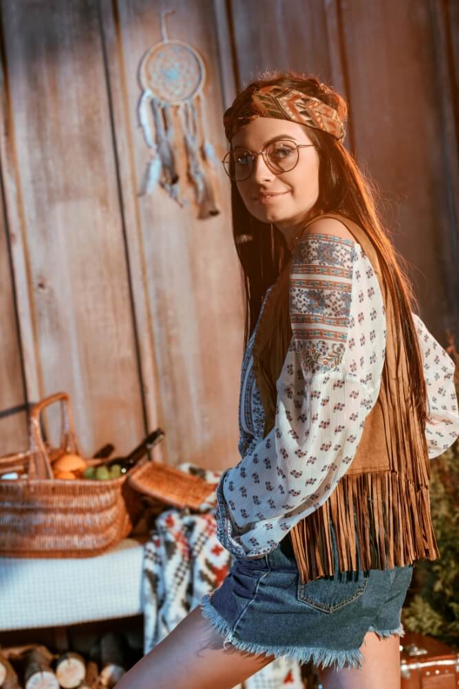 stylizacja boho outfit w stylu boho