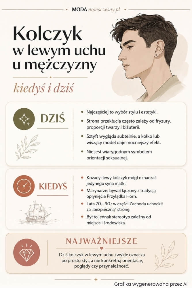 co oznacza kolczyk w lewym uchu u mężczyzny - historia i dziś co oznacza kolczyk w lewym uchu u mężczyzny - historia i aktualnie